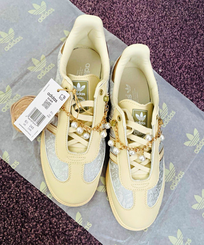 Adidas samba trainers - samba, cream
