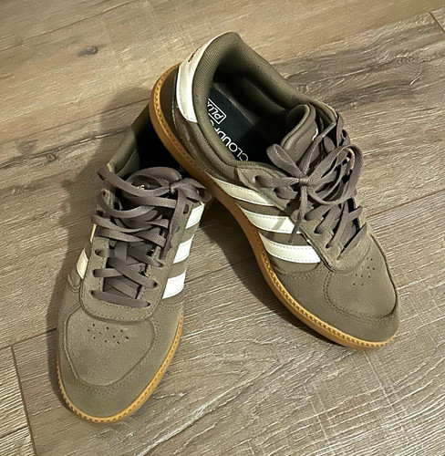 Adidas brown low - low, lace-up
