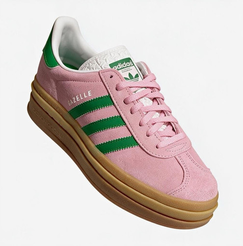 Adidas gazelle pink - gazelle, pink/green