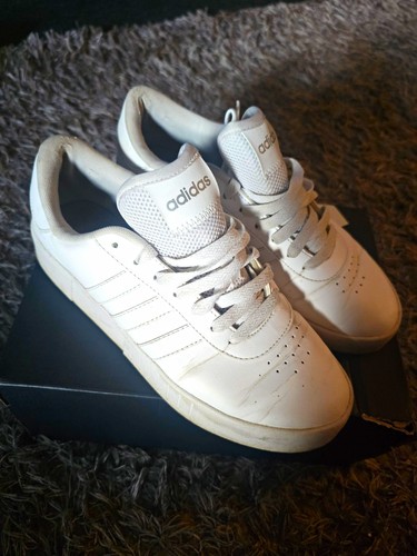 Adidas white low top lace - adidas,