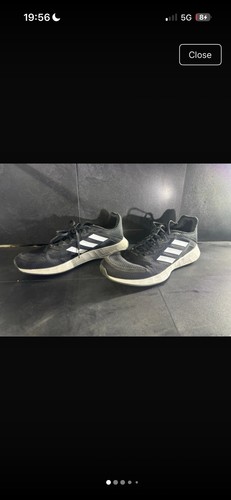 Adidas black white - black,