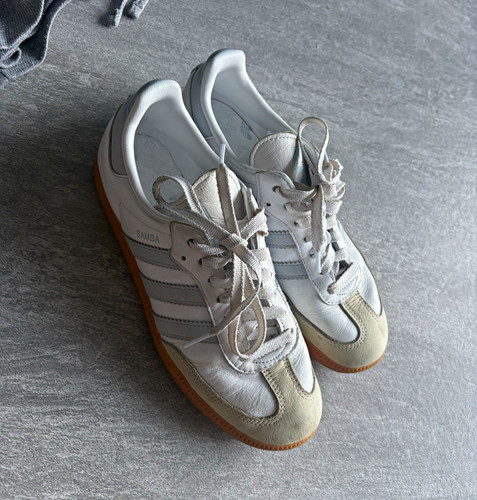 Adidas samba white grey - adidas,